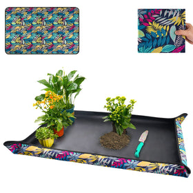 Onlysuki repotting mat folded-compact for a tidy workspace and quick setup.