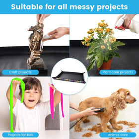Onlysuki repotting mat waterproof-lining protects surfaces from soil and water.