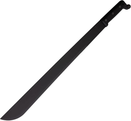 Ontario Knife Company Traditional Machete blade, 22-inch high carbon steel for durability.