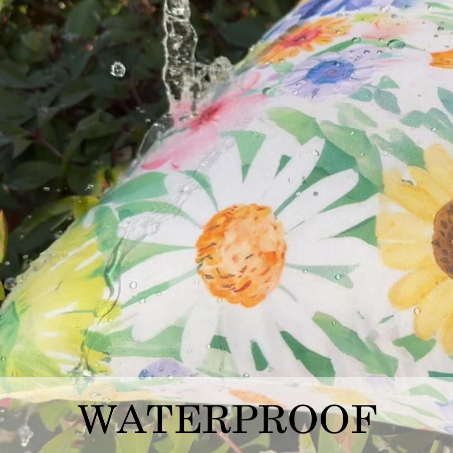 ONWAY hidden-zipper floral pillow cover keeps inserts neat and easy to swap.