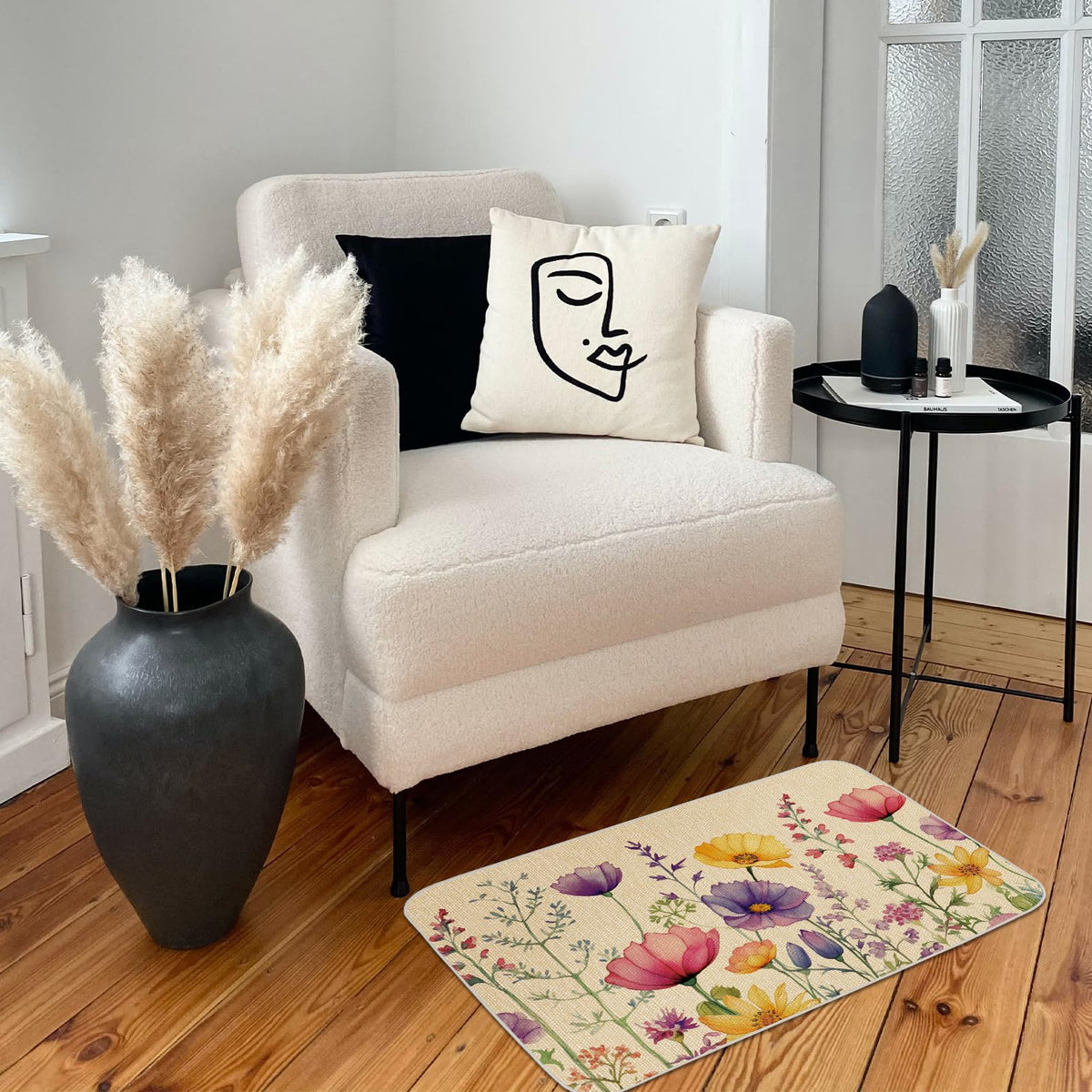 ONWAY decorative floral mat makes a thoughtful housewarming gift