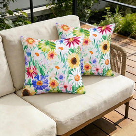 ONWAY sturdy stitching pillow cover ensures lasting use in indoor and outdoor spaces.