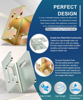 ONYUOKU Exmark Quest QTE bracket fits Quest series for secure mounting.