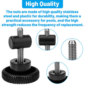 Omoojee SPX1600PN dimension guide showing length and screw size
