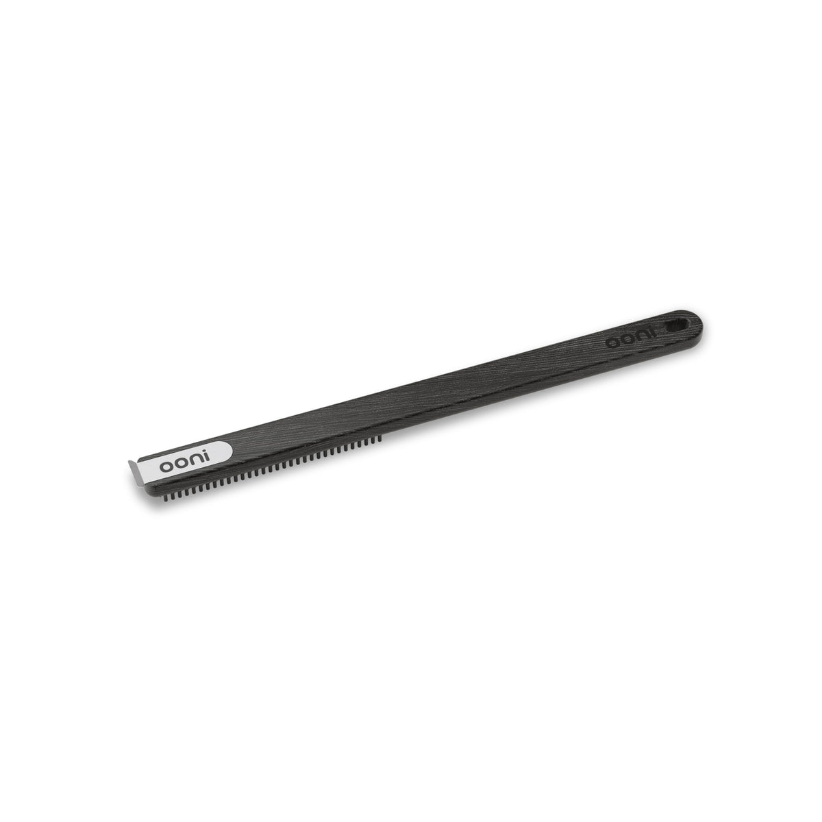 Ooni Brush side shows stainless bristles for debris removal