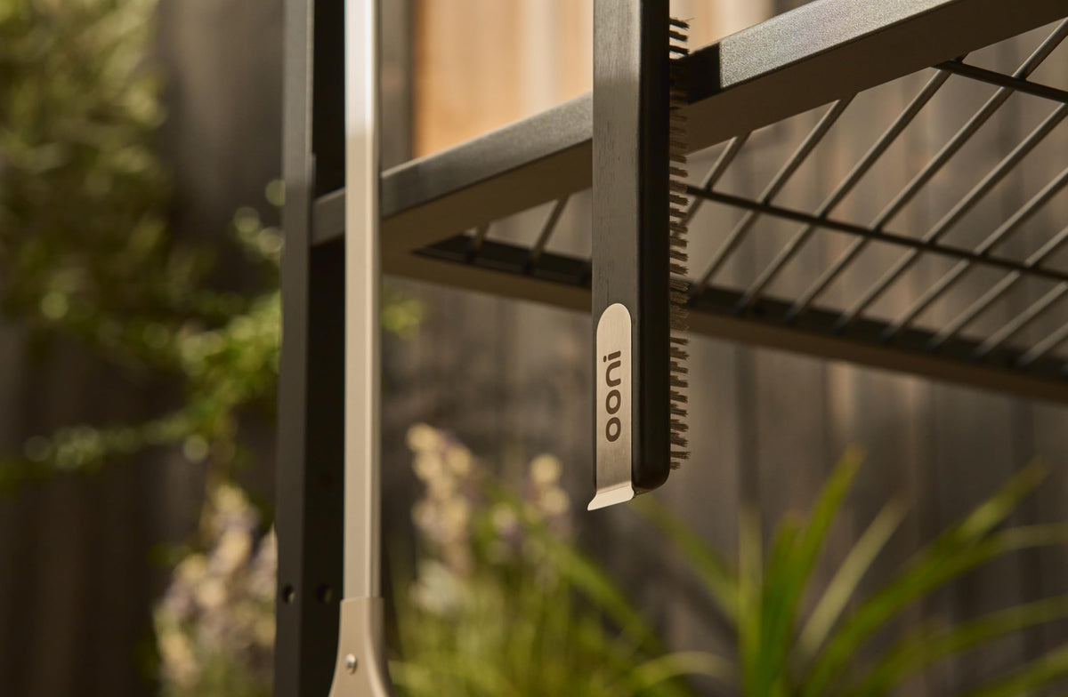 Ooni tool features a blackened finish for rugged longevity