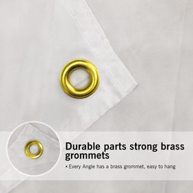 Durable polyester flag material from OOOYIY