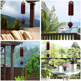 OOYAYA outdoor decor in a patio setup elevating a yard with brown finish