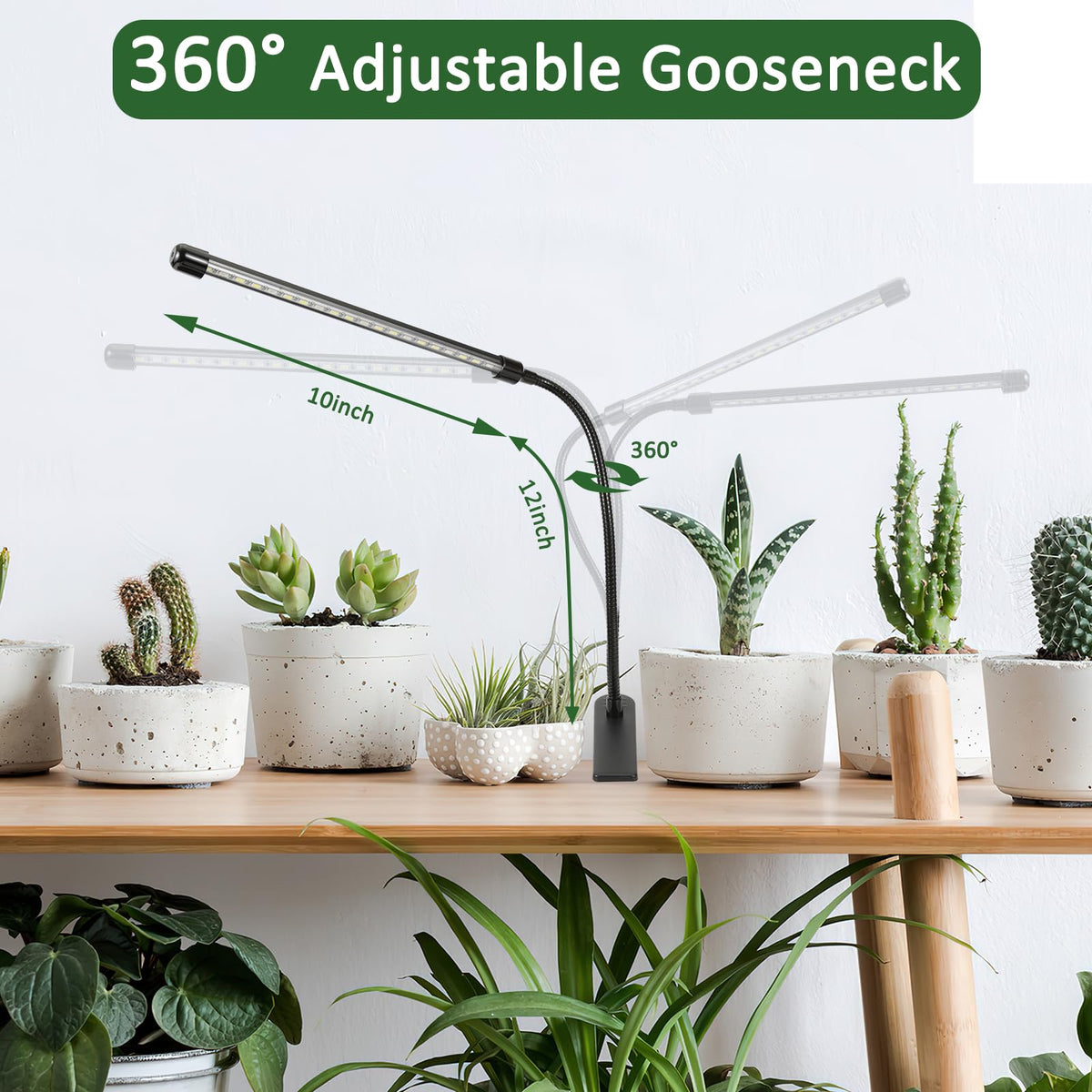 OPENBEAUTY IP65 waterproof grow lamp withstands humidity without submersion risk.