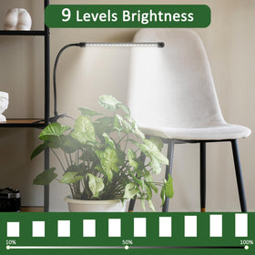 OPENBEAUTY LED grow light with timer function simplifies daily light scheduling.