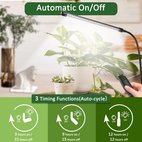 OPENBEAUTY LED Grow Light delivers full-spectrum coverage for leafy greens indoors.