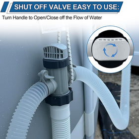 Ophjerg 1.25 to 1.5 inch adapters aid hose size compatibility