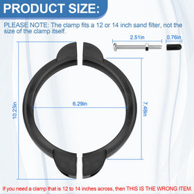 Ophjerg 11380 hardware set for quick, reliable Intex filter installation.