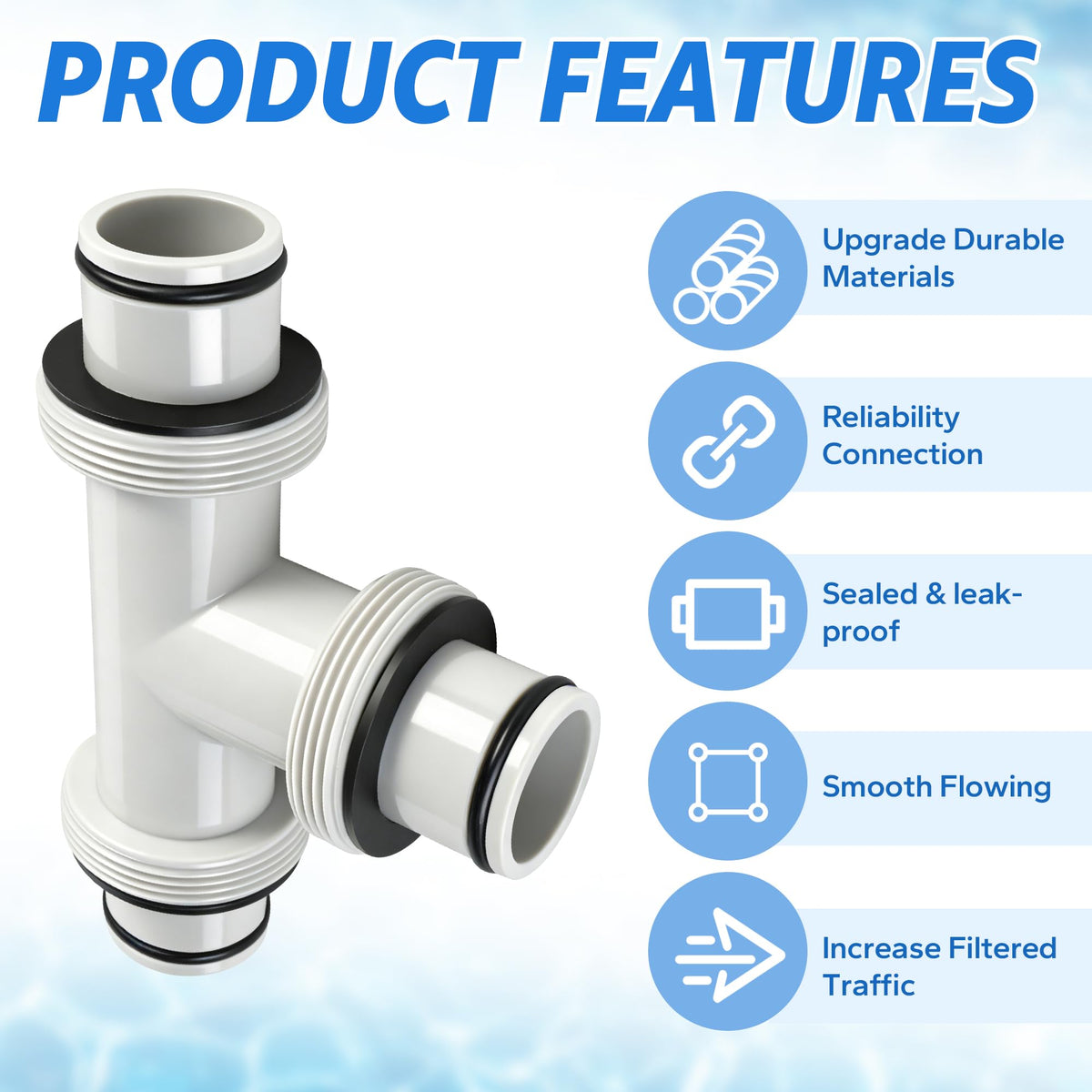 Ophjerg easy-installation design screws on quickly without tools.