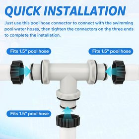 Ophjerg UV-resistant PP body withstands sun and chlorine for lasting durability.