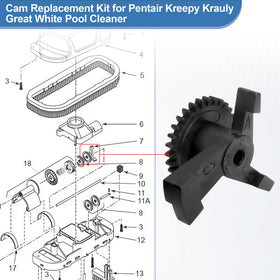 Ophjerg GW9507 cam kit savings reduce downtime and repair costs.