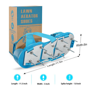 Ideal for patios, gardens, and uneven ground with Opmeiro lawn aerator shoes.