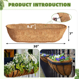 Oppiiwee garden planter liner demonstrates rustic aesthetic and easy cleanup.