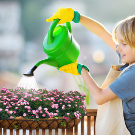 Oppiiwee window box liner supports thriving flowers with balanced moisture distribution.