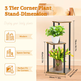 Oppro bottom board 11-inch-wide detail supports stable pot display