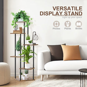 Oppro non-slip pads protect floors during plant display.