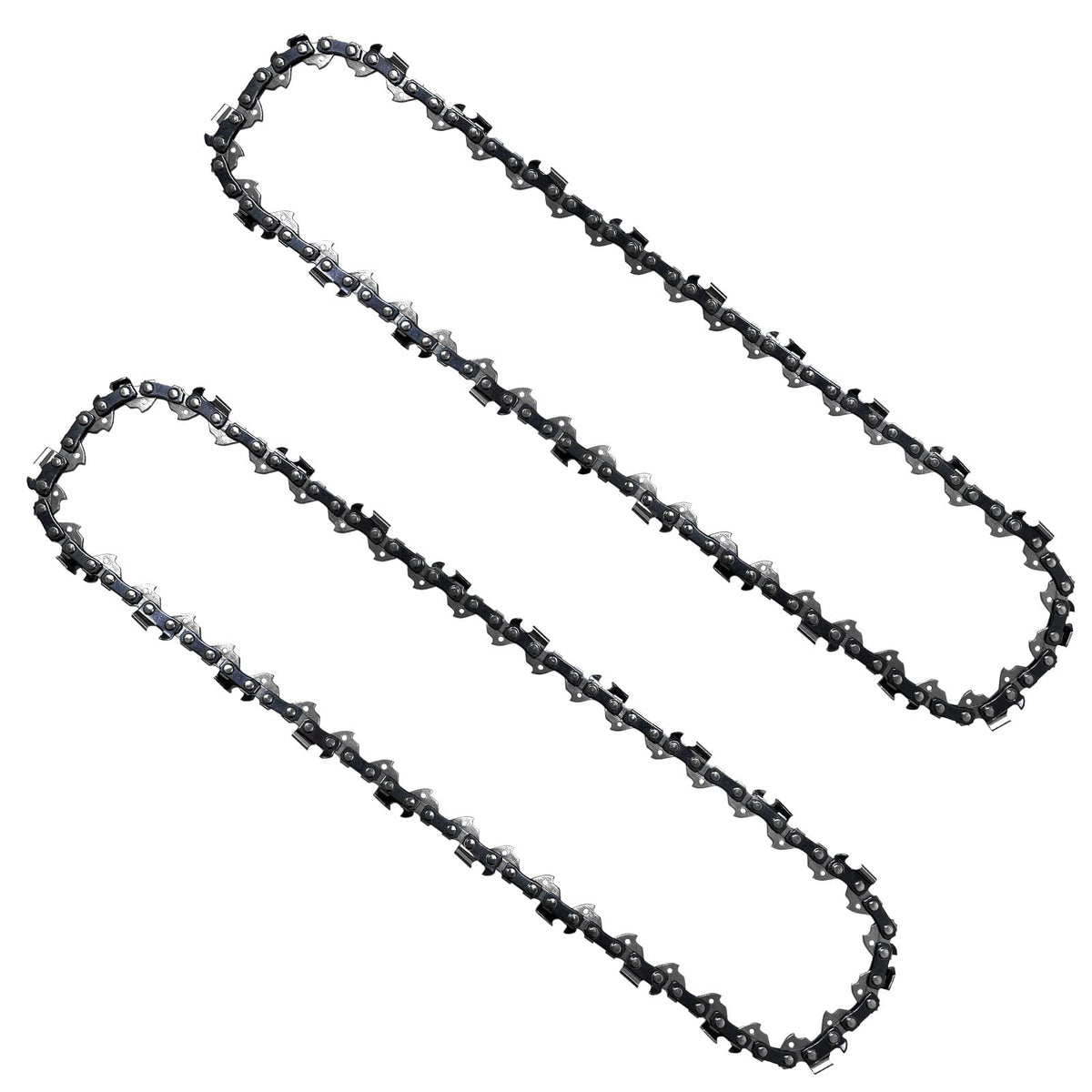 Opuladuo 10-inch chainsaw chain two-pack for Makita XCU06Z enables quick swaps