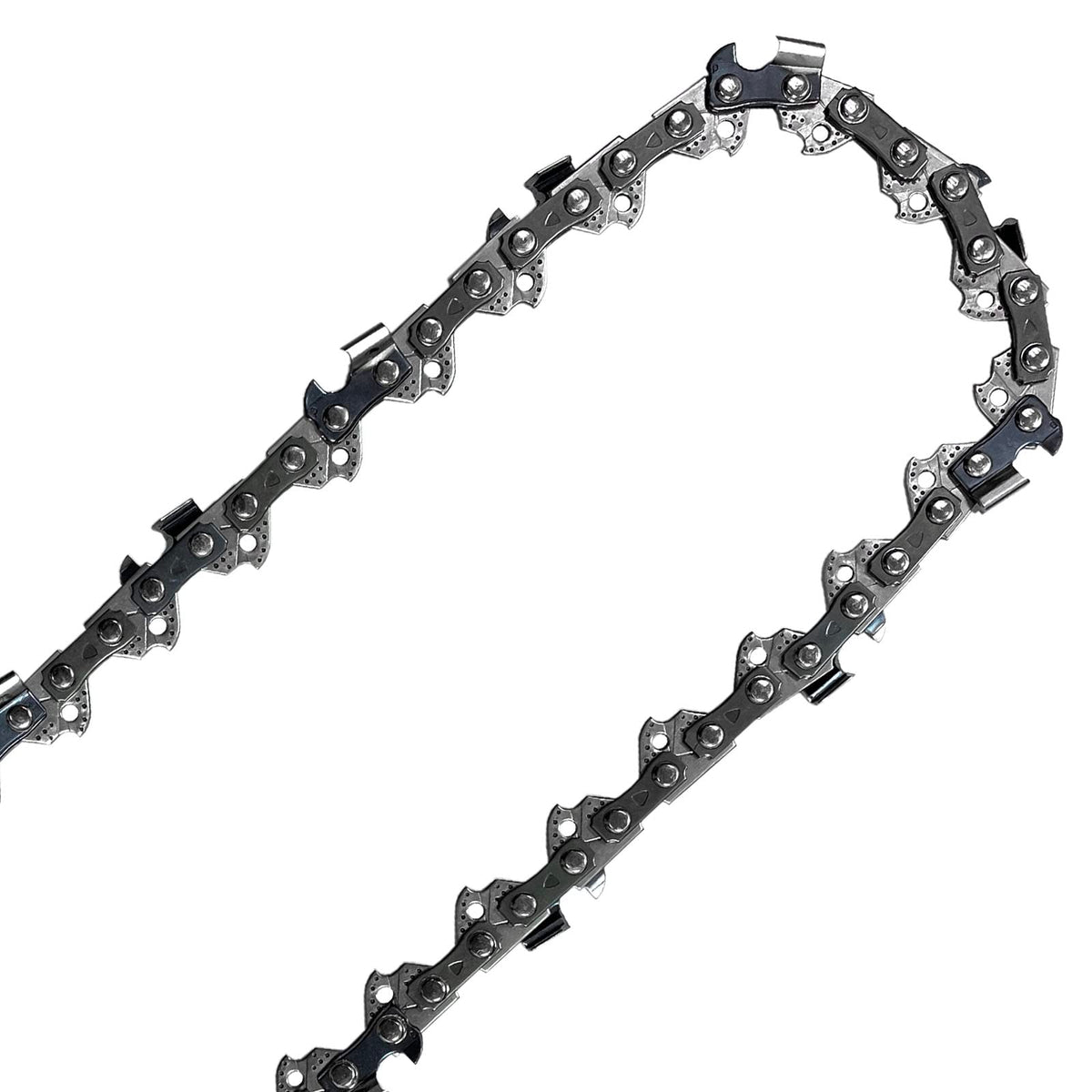 Opuladuo 10-inch chain fits 3/8 pitch, .050 gauge for compatible saws.