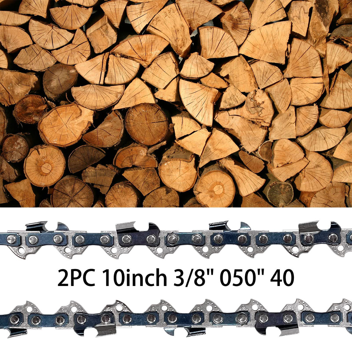 Opuladuo 10-inch chain for BLACK+DECKER PP610, easy maintenance