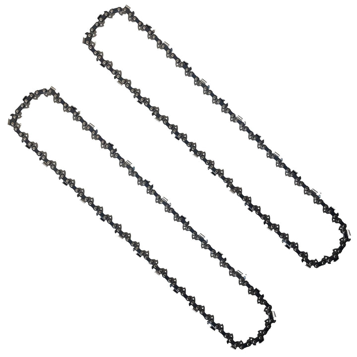 Opuladuo 16-inch chain for BAUER 20112E-B showing precision-cut teeth and fit.