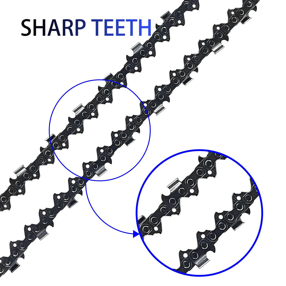 Opuladuo 20 inch chain for DeWalt DCCS677Z1 supports precise trimming.