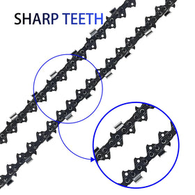 Opuladuo 20 inch chain for DeWalt DCCS677Z1 supports precise trimming.