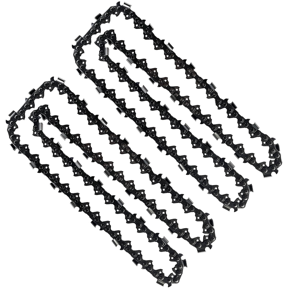Opuladuo 20-inch replacement chain on Poulan Pro PP5020AV ready for clean cuts.