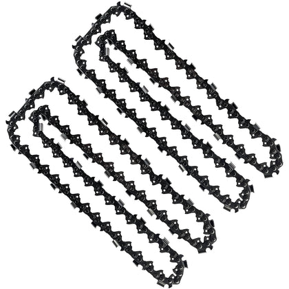 Opuladuo 20-inch replacement chain on Poulan Pro PP5020AV ready for clean cuts.