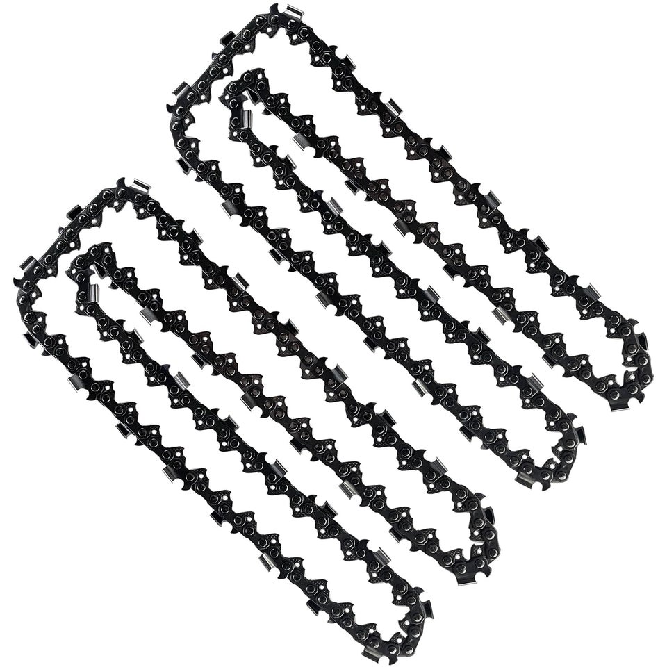 Opuladuo 20-inch replacement chain on Poulan Pro PP5020AV ready for clean cuts.