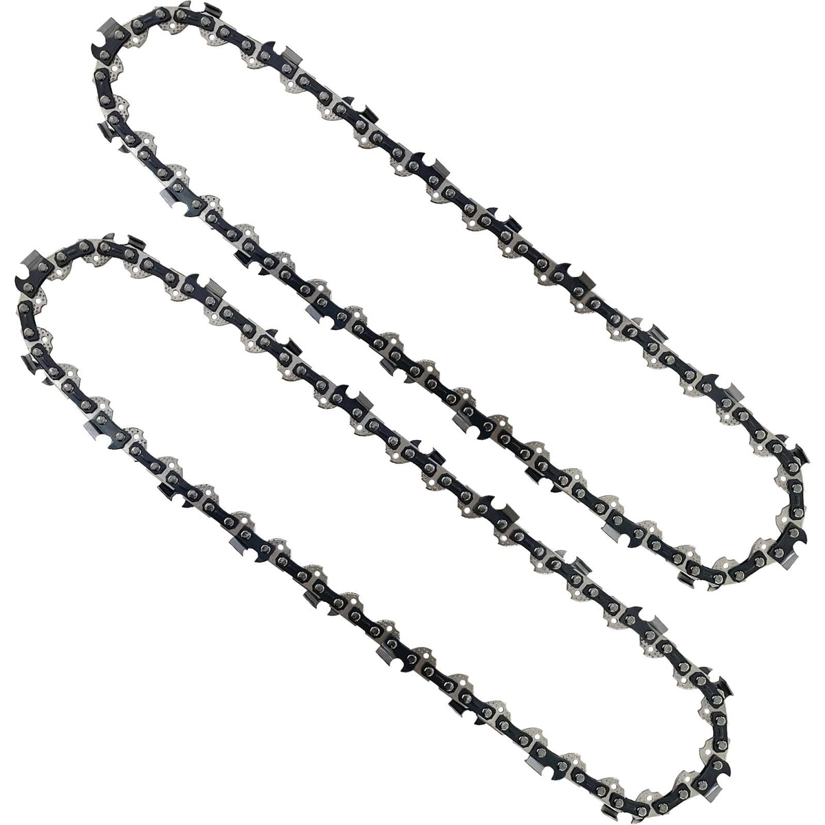 Opuladuo 2PC 10-Inch Pole Saw Chain for Atlas 59209 enables precise cutting.