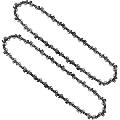Opuladuo 2PC 10-Inch Pole Saw Chain for Atlas 59209 enables precise cutting.