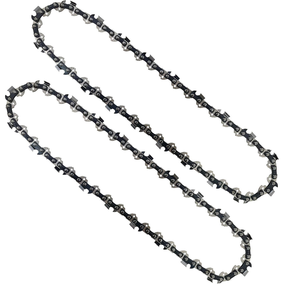 Opuladuo 2PC 10-Inch Pole Saw Chain for Atlas 59209 enables precise cutting.