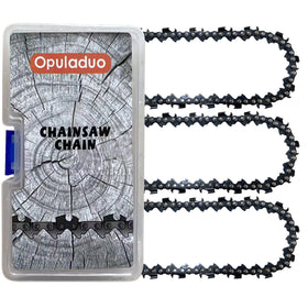 Opuladuo chain mounted on WORX WG307/WG308 for efficient yard work