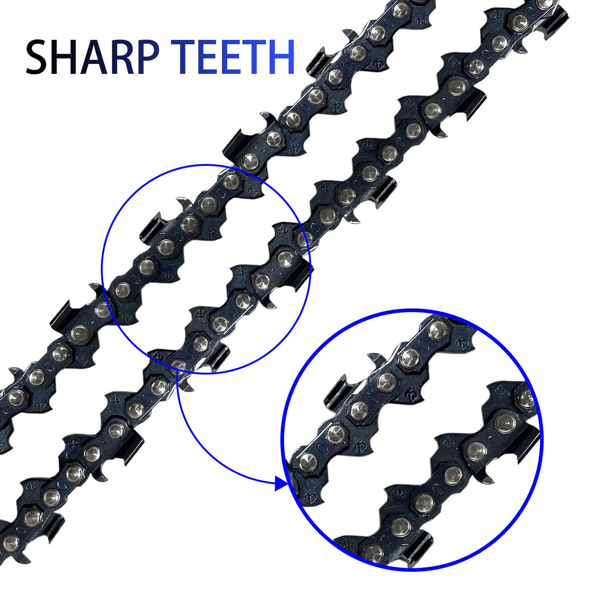 Opuladuo chain mounted on WORX WG320/WG321 JawSaw for smooth slicing