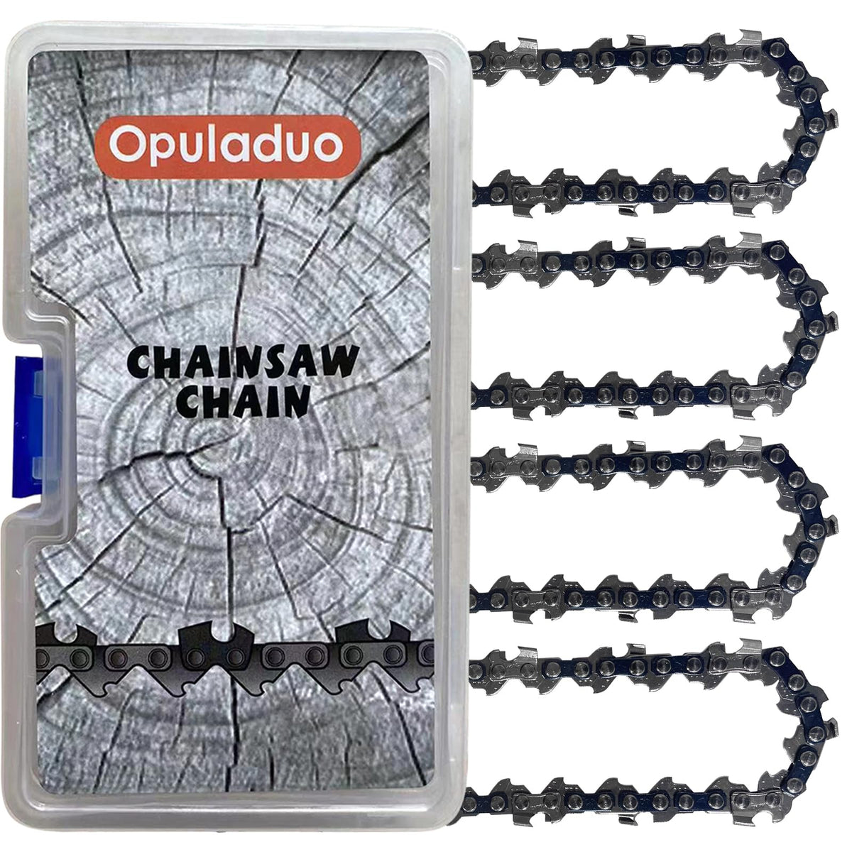 Opuladuo 5-inch pruning saw chain, quick Worx installation.