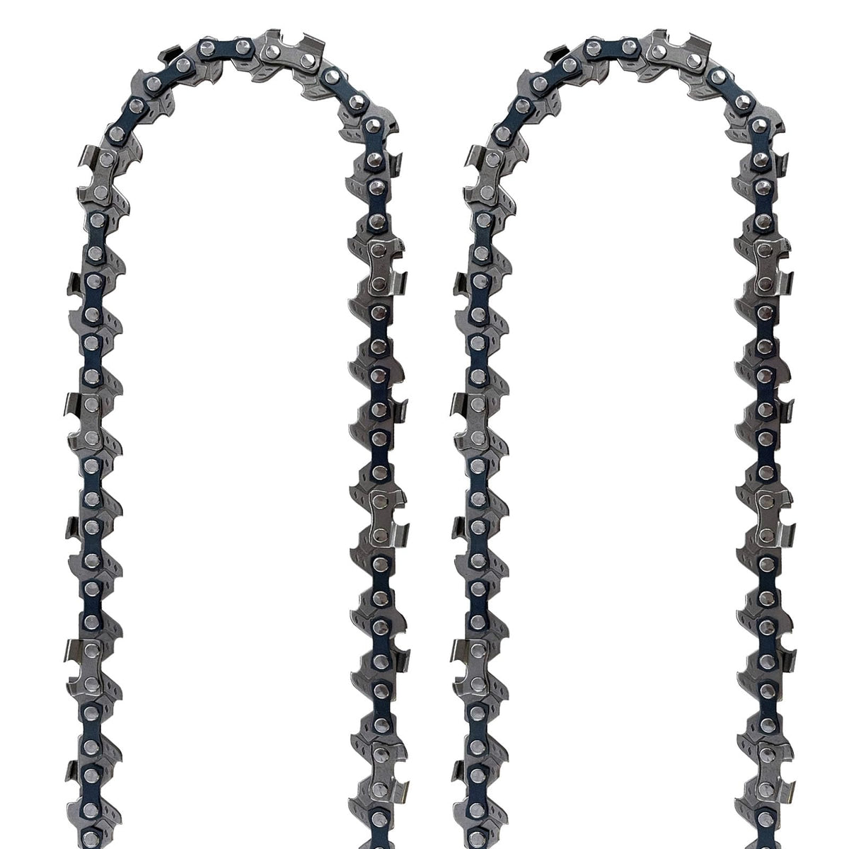 Close-up of Opuladuo chain teeth designed for clean, efficient cuts.