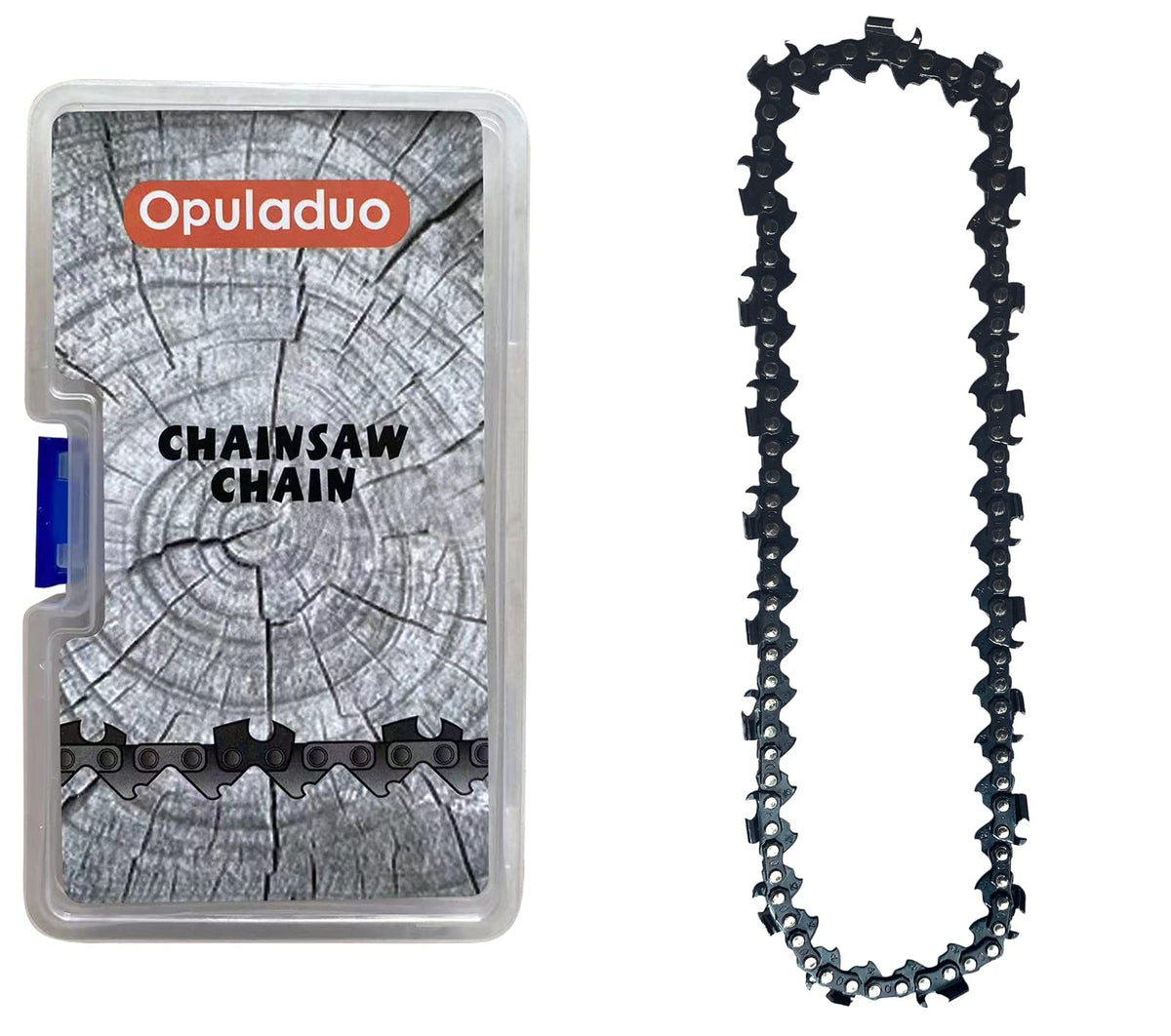 Opuladuo 6-inch chain for Worx WG307 WG308 improves cutting safety and efficiency.