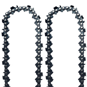 Opuladuo 6-inch Worx WG307 replacement chain supports fast bar changes.