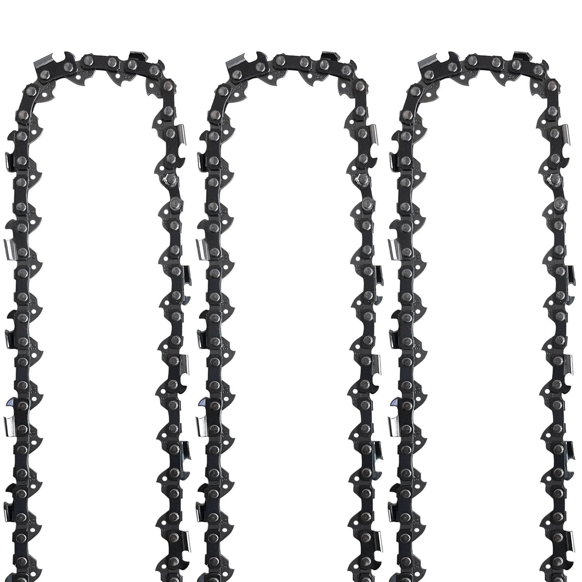 Opuladuo 8in pole saw chain on Dewalt DCPS620M1 for smooth cuts.