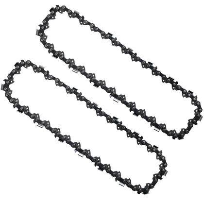 Opuladuo 8-inch pole saw chain installed on KOBALT KPS 1024A-03 for clean pruning