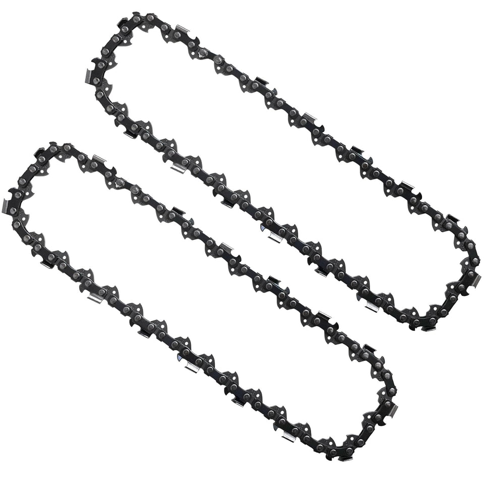 Opuladuo 8-inch pole saw chain installed on KOBALT KPS 1024A-03 for clean pruning