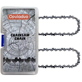 Opuladuo chain teeth closeup shows sharp edges for precise cuts
