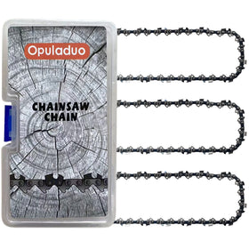 Opuladuo chainsaw chain packaging—compact set for easy storage and transport.