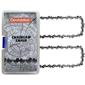 Opuladuo easy-installation chainsaw chain fits compatible bars securely.