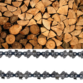 Opuladuo hardened steel 5-inch pruning chain designed for outdoor pruning tasks